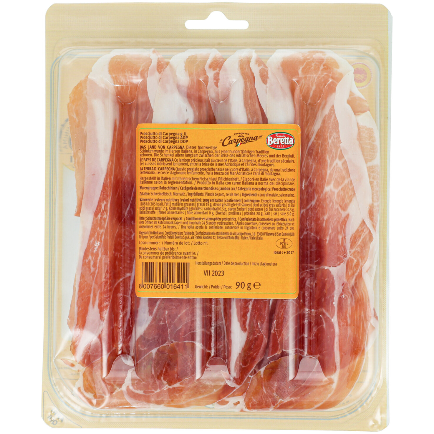 Beretta Prosciutto di Carpegna