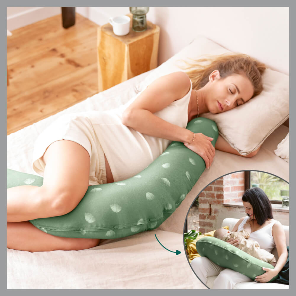 B.Love 2-in-1 Stillkissen Wind Green