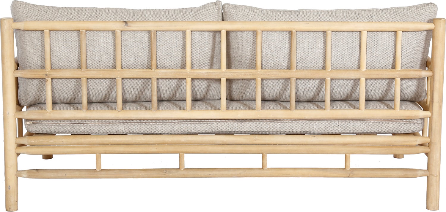 Intratuin 3-zits loungebank Jim naturel