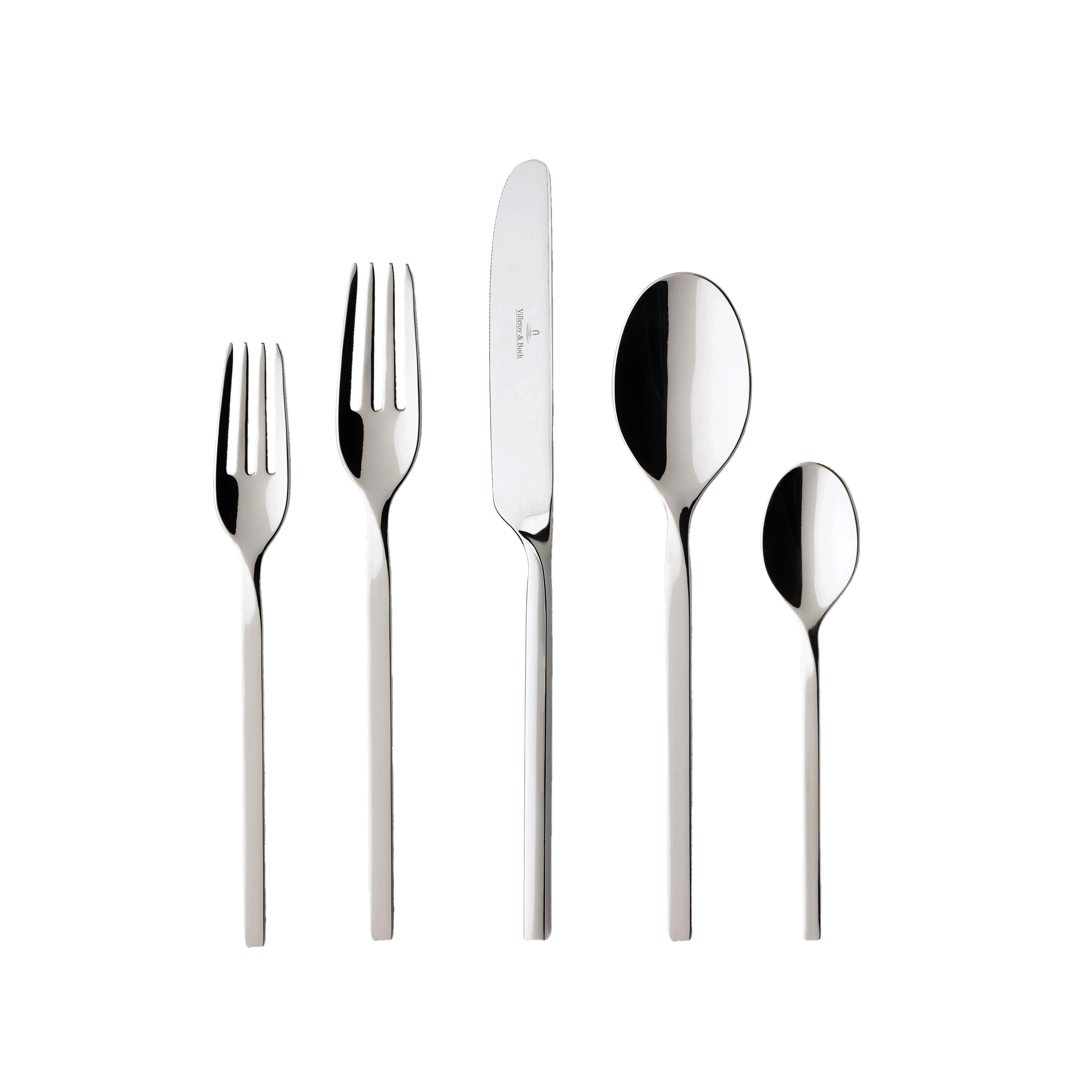NewWave 5-piece flatware set stainless steel