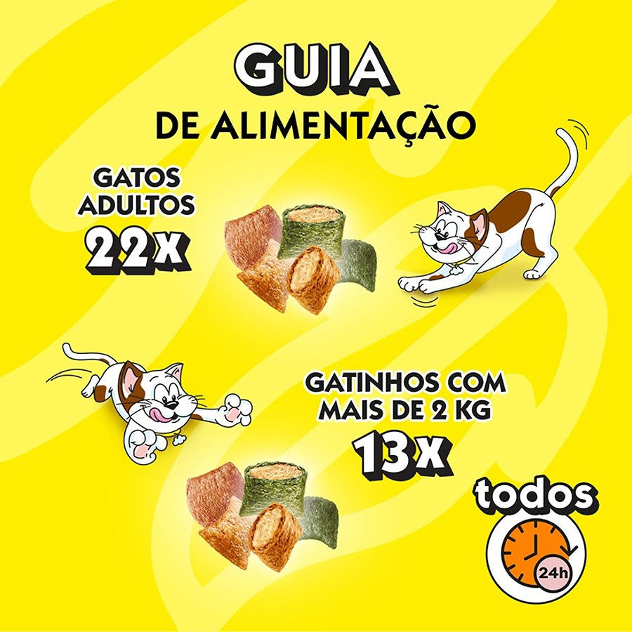 Catisfactions ShakeUps Petiscos Grelhados para Pássaros para Gatos