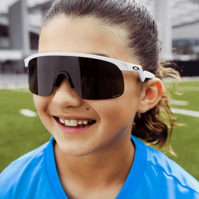 Oakley Junior Solbriller Resistor (Prizm Black) Hvid