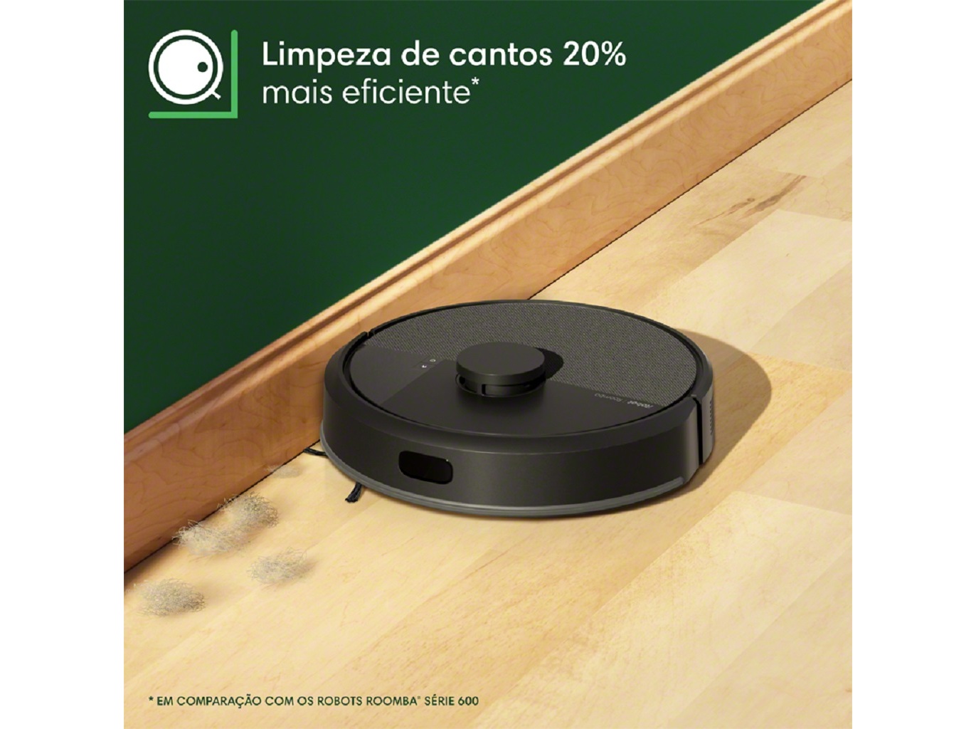 ASPIRADOR ROBOT IROBOT IRY351040 COMBO 105AE COM MAPA INTELIGENTE CLEARVIEWT