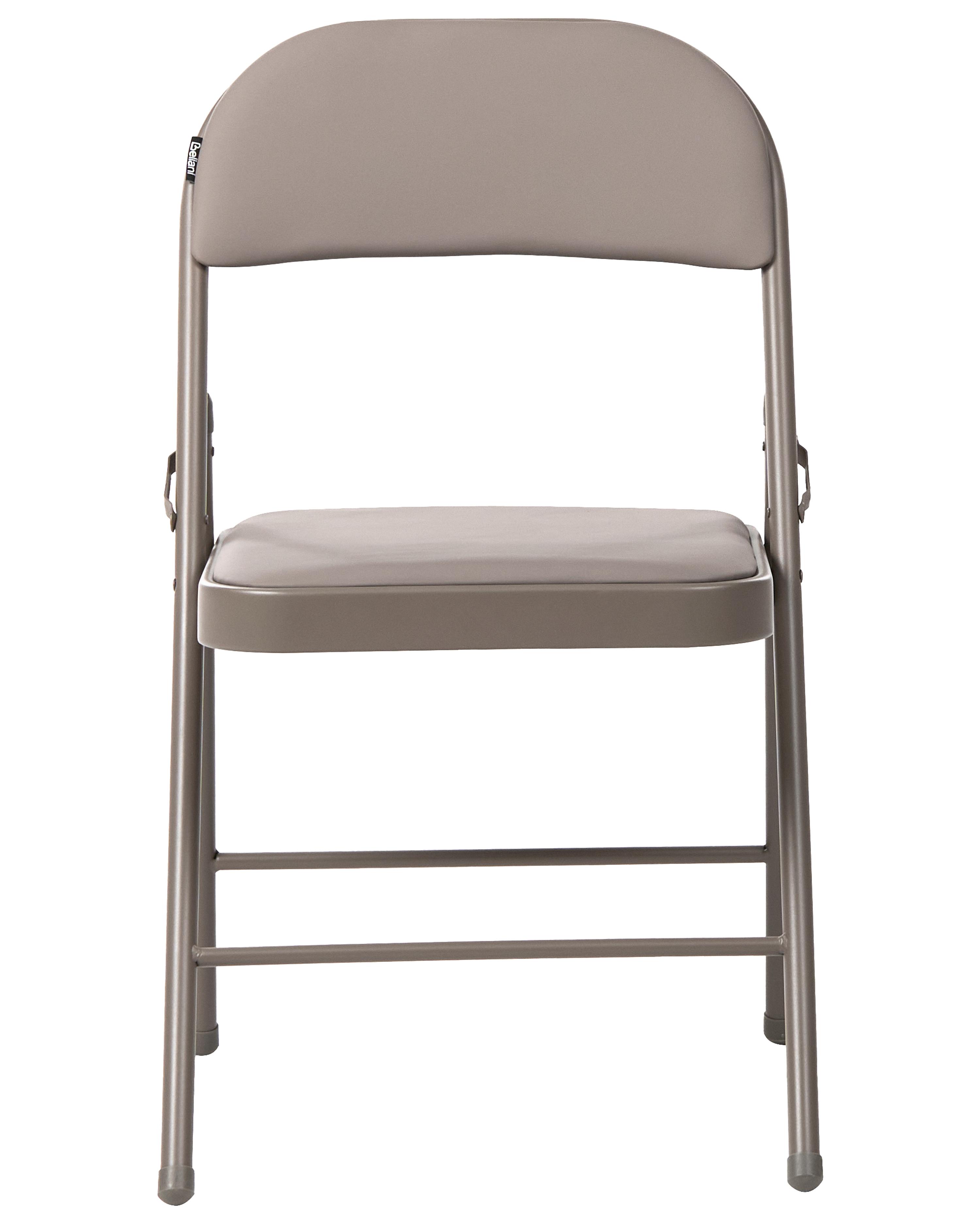Set van 4 klapstoelen SHASTA Metaal Taupe