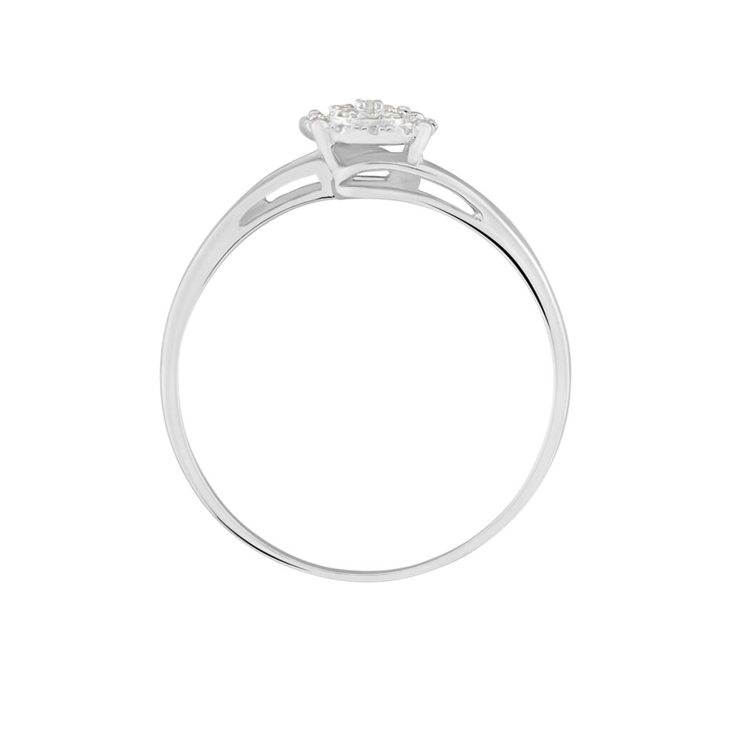 Bague Or Blanc Rosalane Diamants