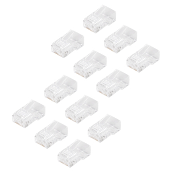Q-Link UTP connector 8P RJ45 CAT 6 12 stuks