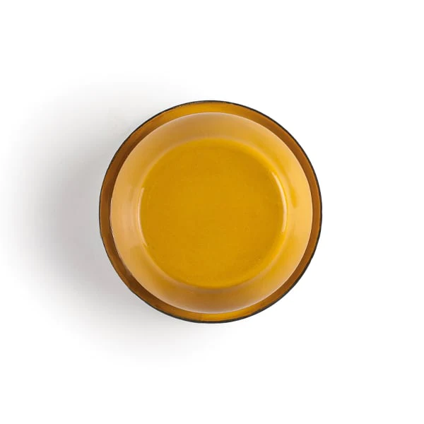 Set de 3 bols à sauce gris, rouge et jaune Ibili