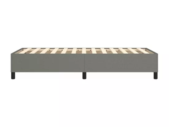 Sommier à lattes de lit Gris foncé 80x200 cm Tissu