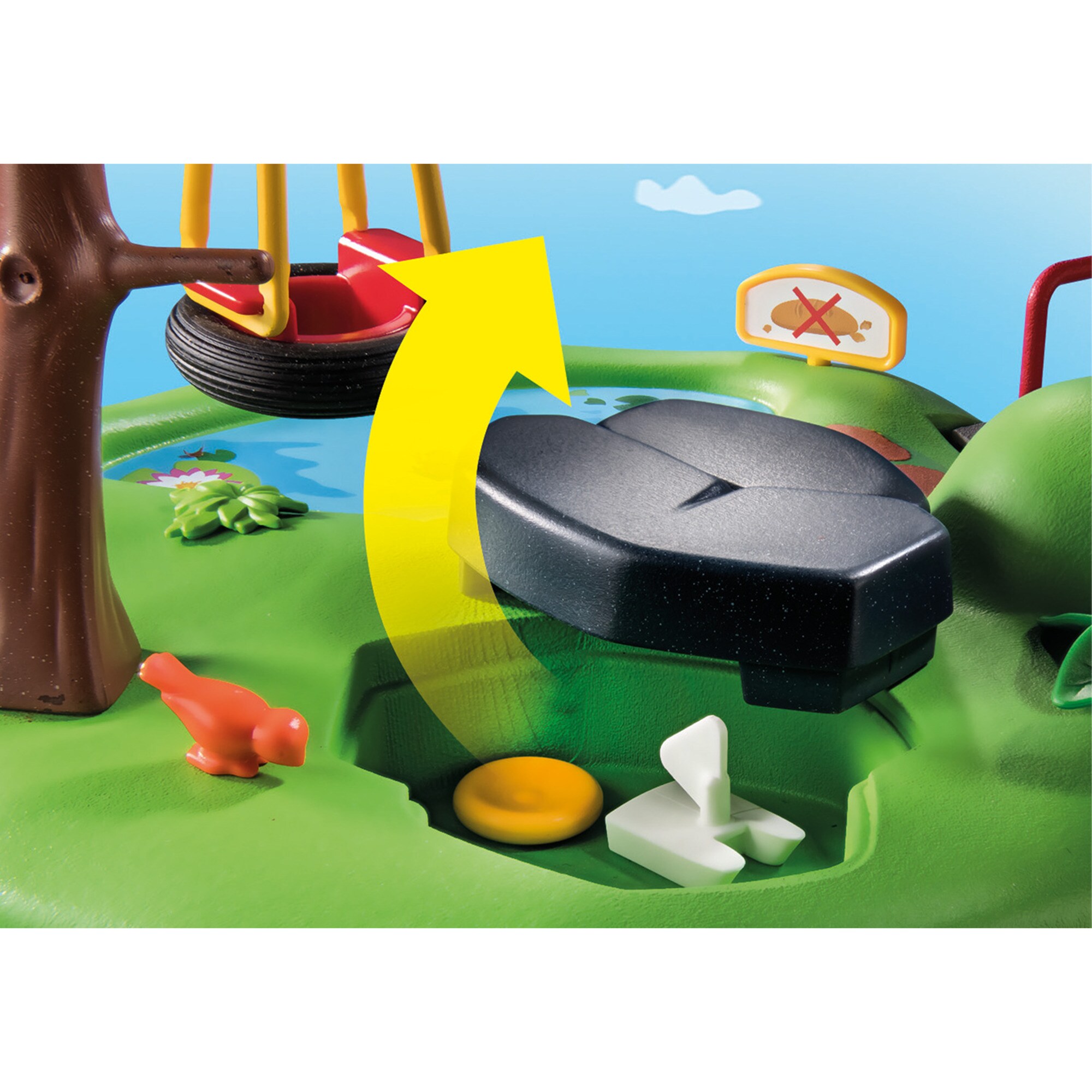 PLAYMOBIL Konstruktionsspielzeug DUCK ON CALL Das Hauptquartier