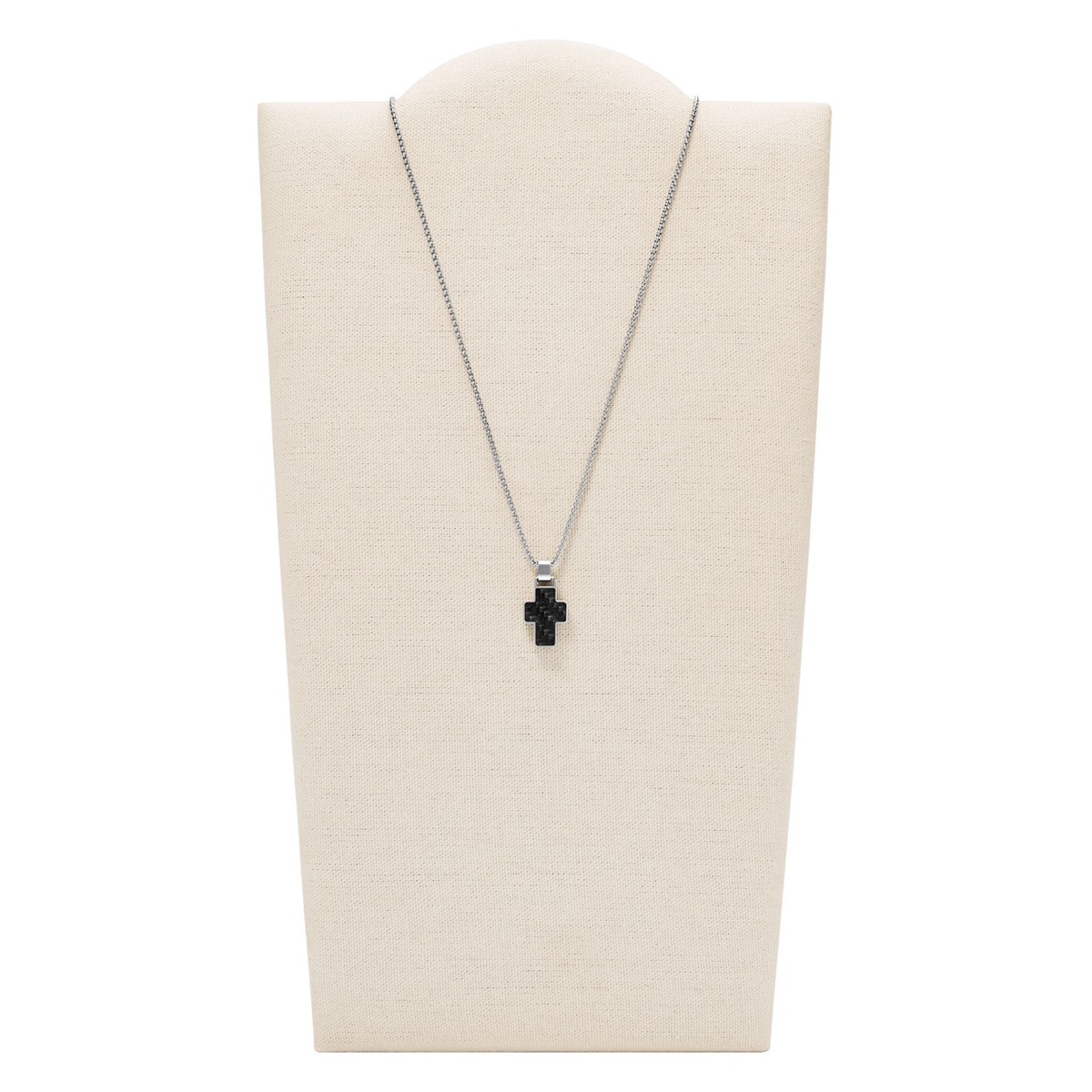 Collier homme Fossil acier