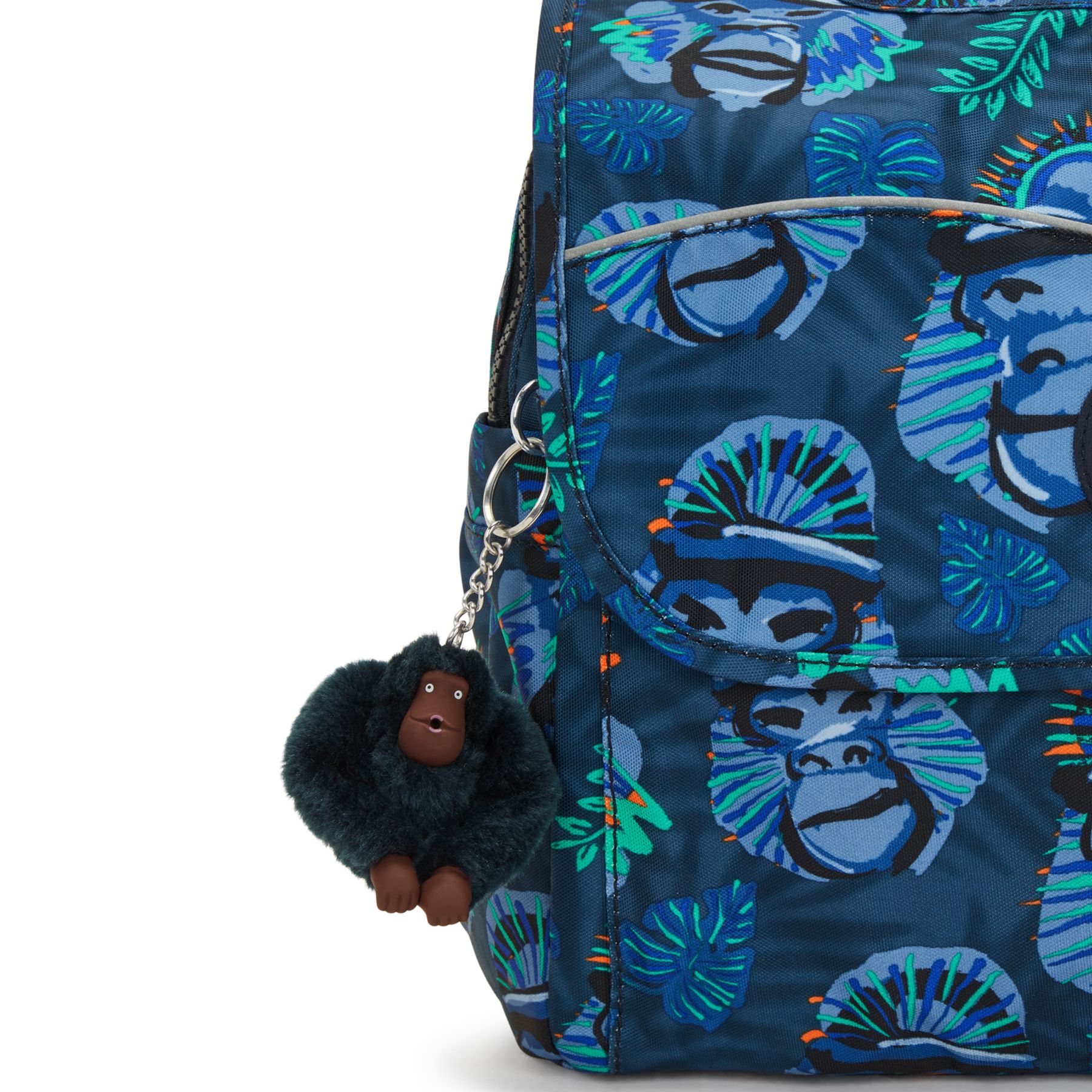 CODIE S Petit cartable avec bretelles ajustables - Blue Monkey Fun