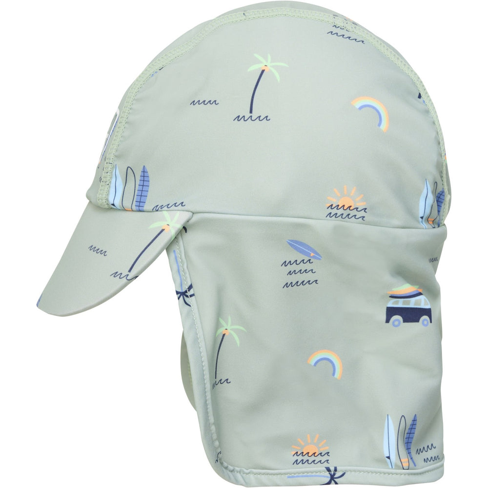 Køb Color Kids Iceberg Green Solhat - AOP