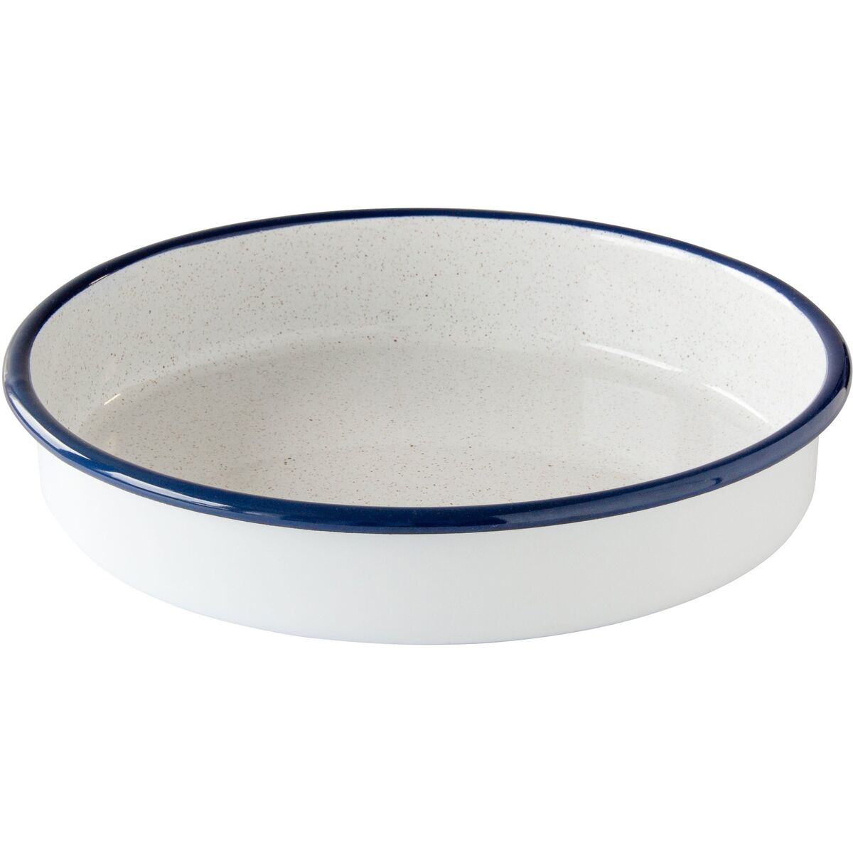 Rund ovnsform 28 cm, Kockums white