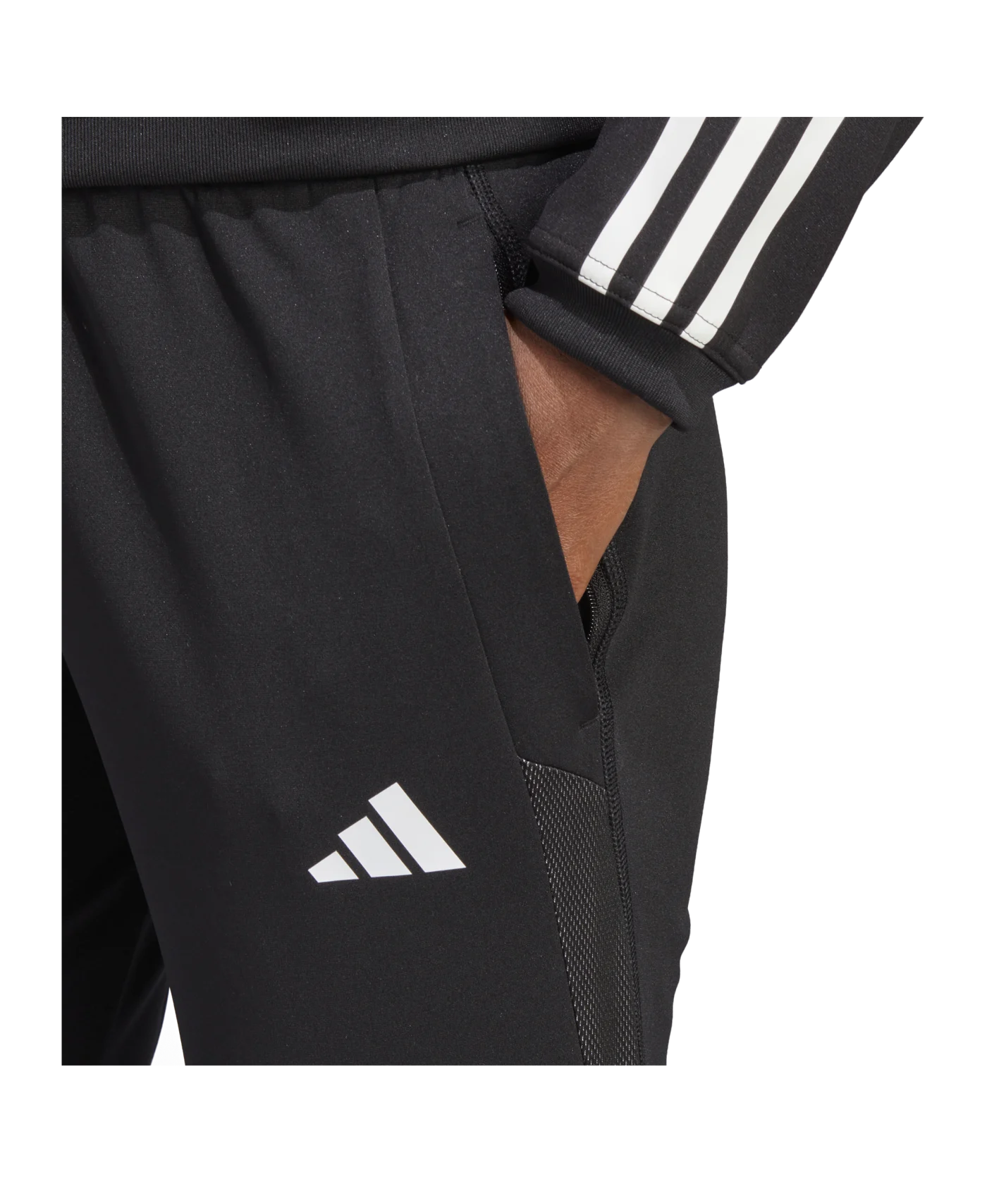 adidas Tiro 23 Competition Trainingshose Damen Schwarz Weiss