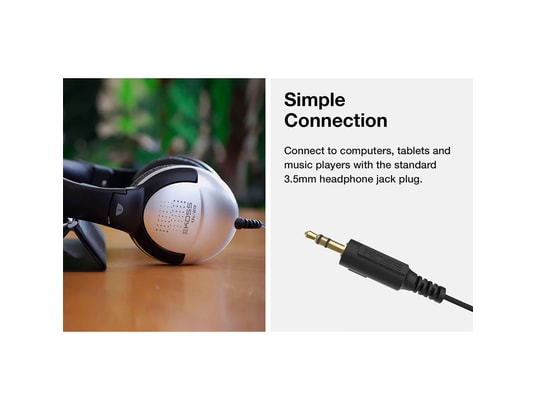 KOSS - Ur29 casque avec fil, dj headphones over ear fermé professio...