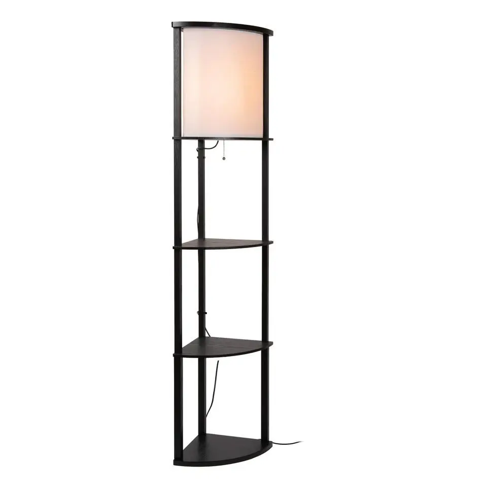 Lucide MENNO Vloerlamp - Zwart