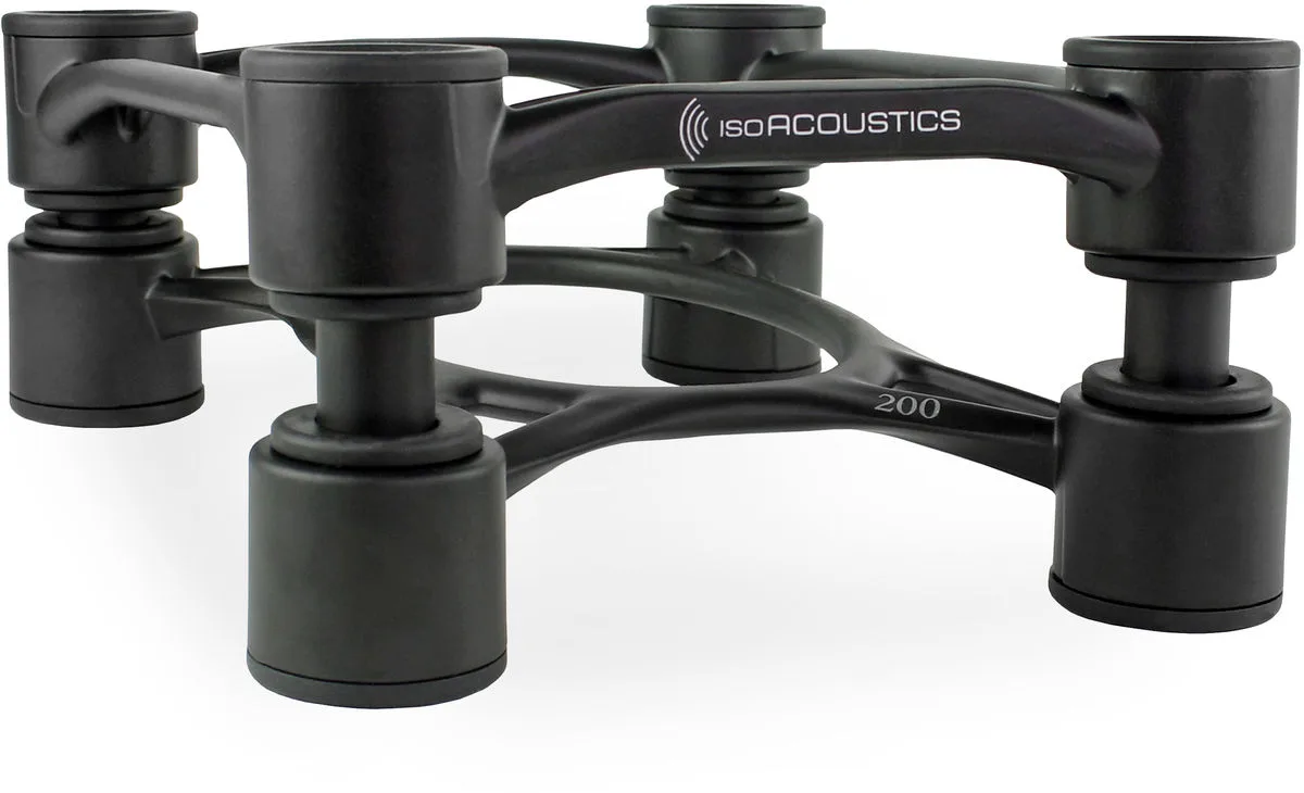 IsoAcoustics Aperta 200 Noir (la paire) Absorbeurs acoustiques