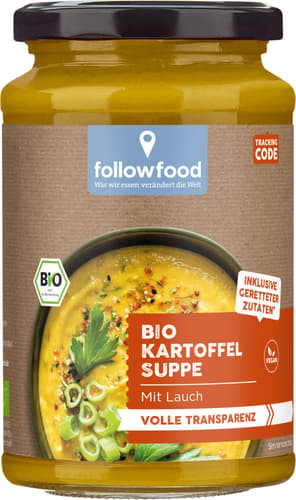 followfood BIO Kartoffelsuppe mit Lauch vegan