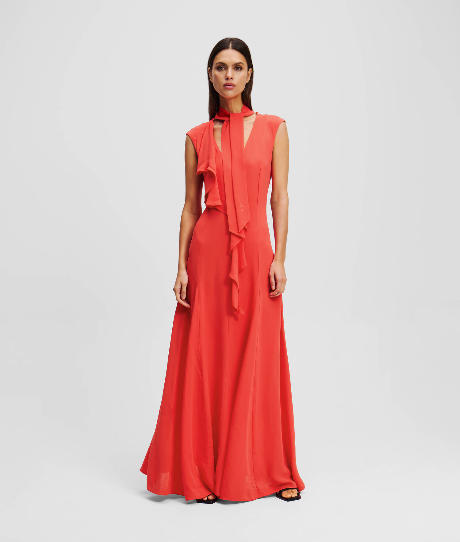 ROBE À VOLANTS - Hibiscus