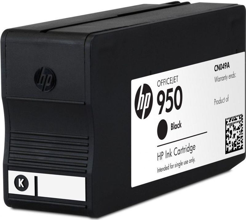 HP 950 Black Original Ink Cartridge inktcartridge 1 stuk(s) Origineel Normaal rendement Zwart