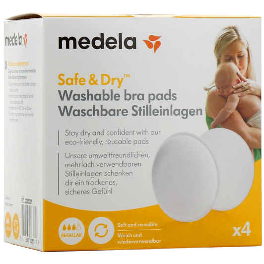 Medela coussinets d'allaitement lavables et réutilisables