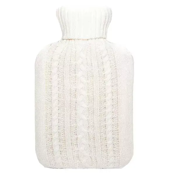 Bolsa de água quente Cassandra Cream Knit 1,8L
