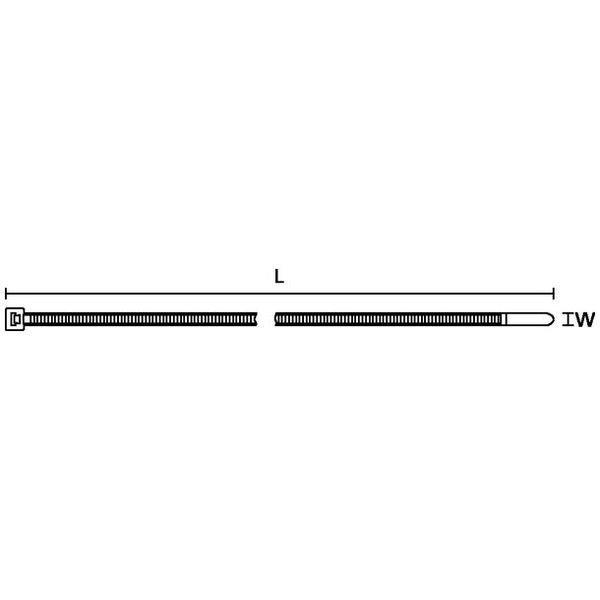 Hellermann Cable Ties 200 Mm