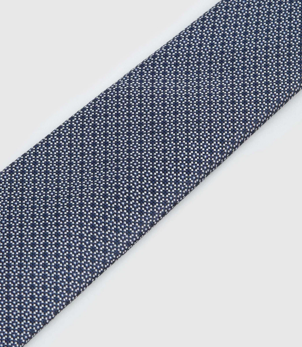 Cravate motif marine 