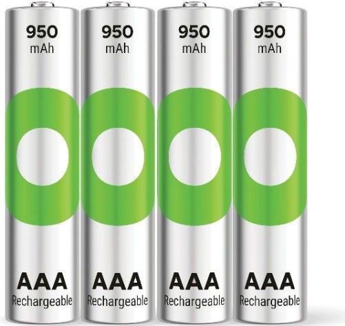 GP - 950 ReCyko - Oplaadbare Batterijen - AAA - 950 mAh, 4 Stuks