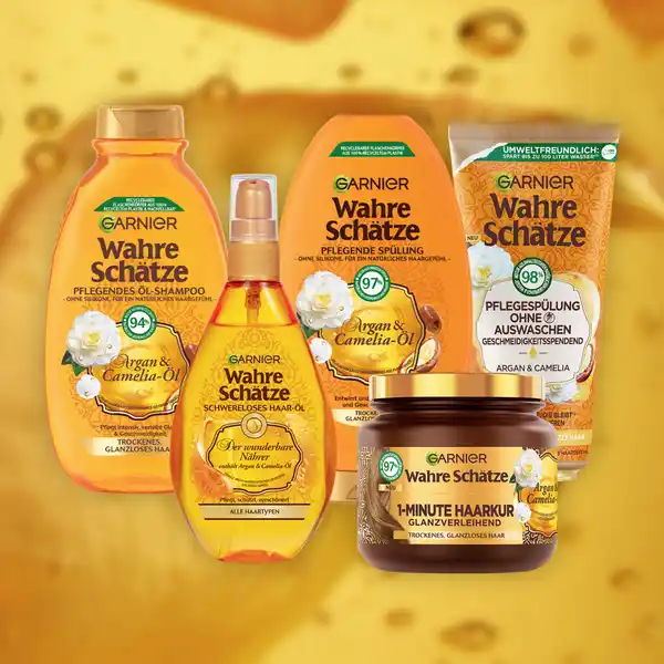 Shampoo Argan & Camelia-Öl Trockenes & Glanzloses Haar