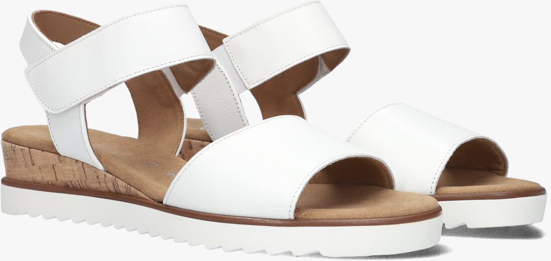 witte gabor sandalen met hak 750.2