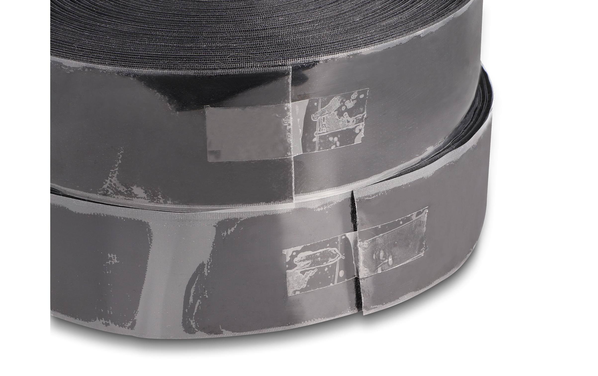 Klettband 15m x 50mm Strapazierfähig SchwarzDelock Strapazierfähiges Klettband selbstklebend mit Haft- und Flauschband L 15 m x B 50 mm schwarz