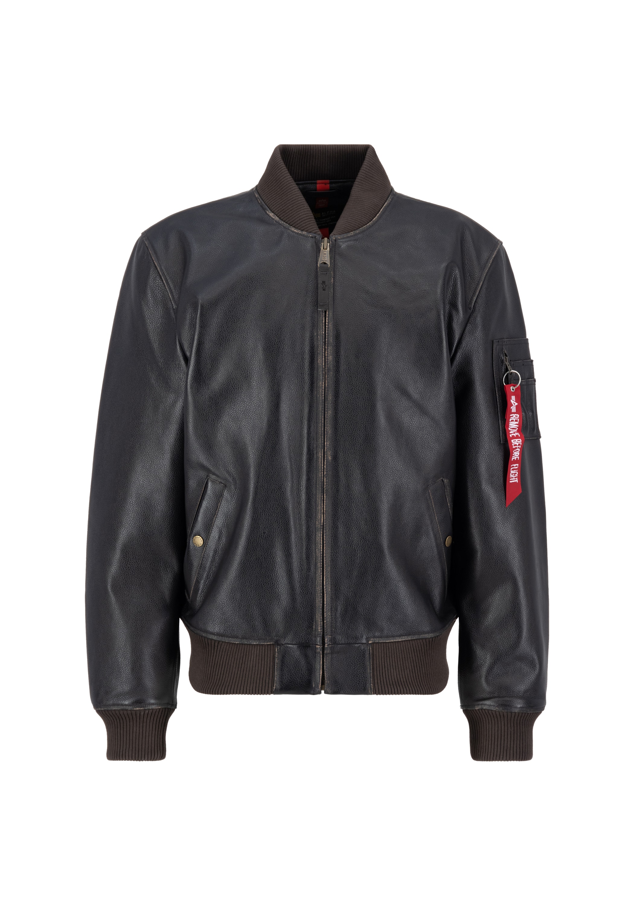 Alpha Industries Lederjacke »MA-1 Leather LF«