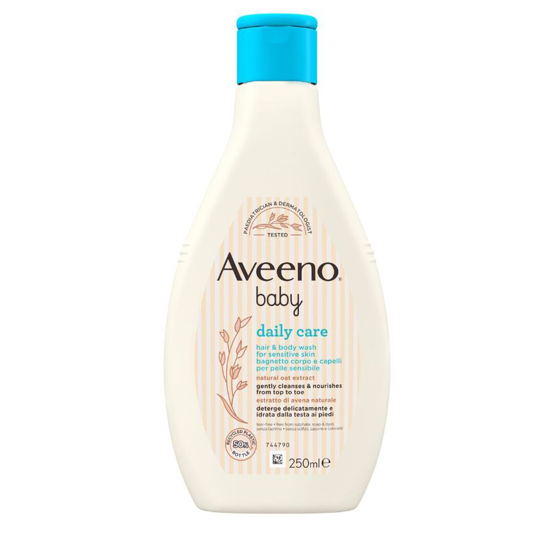 AVEENO  Aveeno Baby Daily Care - Banho Corpo e Cabelo - 250ml