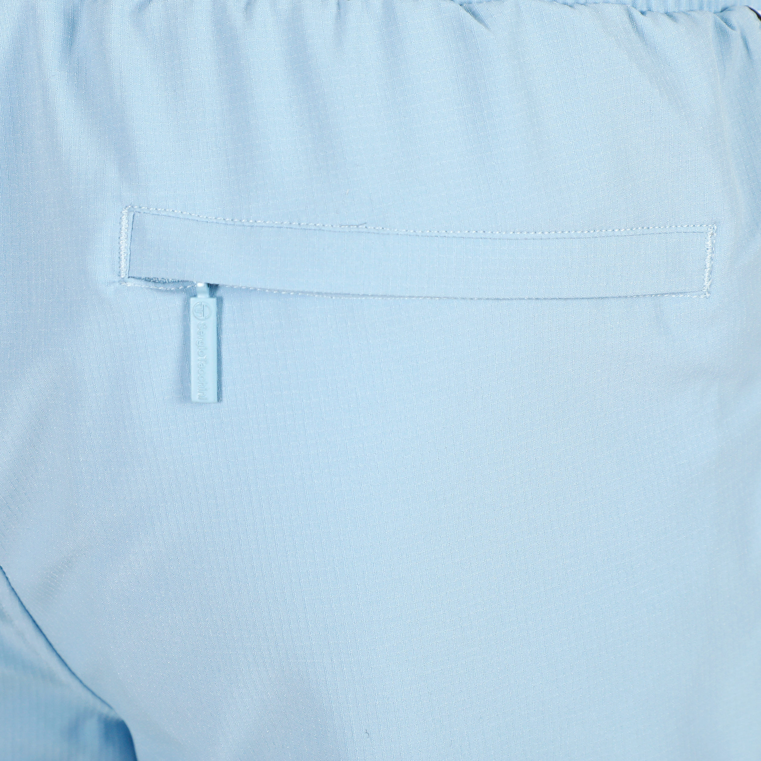 Sergio Tacchini Deriva Shorts Hommes - Bleu Clair , Blanc