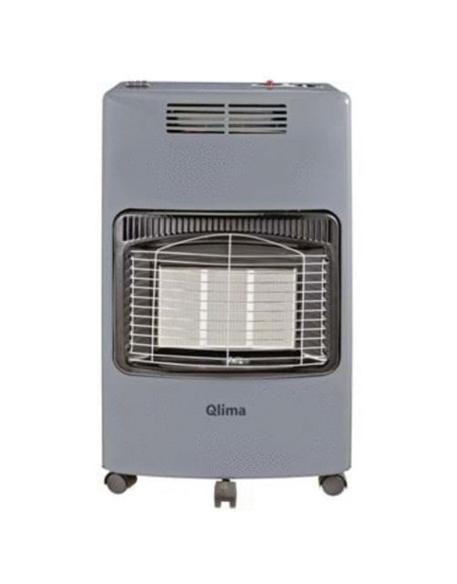 Qlima Gaskachel Gh959rf - Verwarming - 42x36.5x73 cm 11 kg Grijs 5.9 kWatt