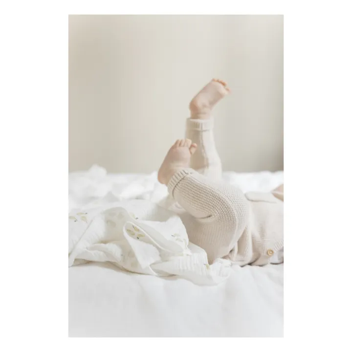 Soft Spot Lange d'emmailottage en coton bio 120x120 cm | Pear