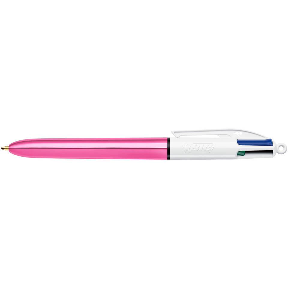 BIC Shine 4 kleuren pen