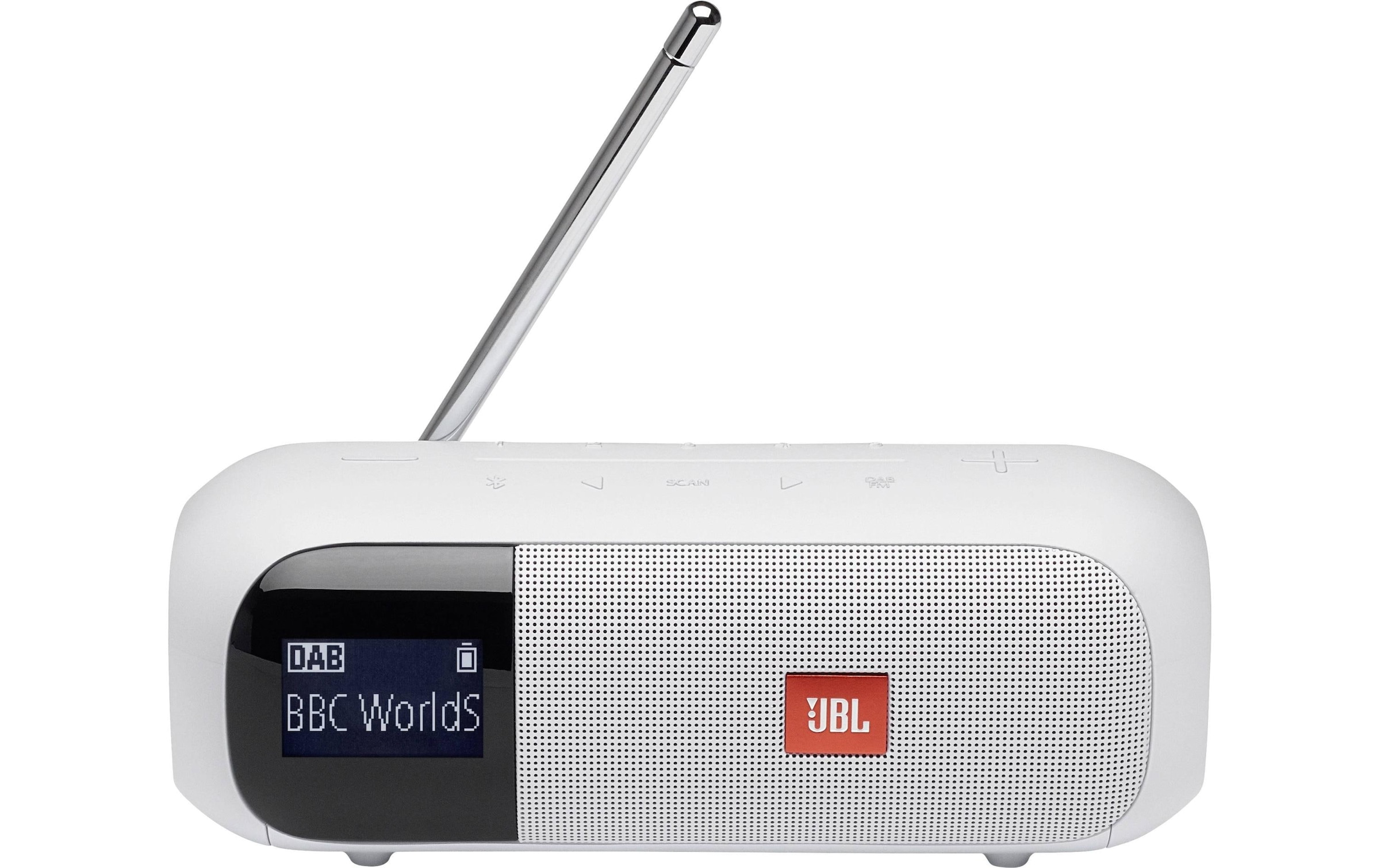 JBL Digitalradio (DAB+) »Tuner 2 Weiss« (Bluetooth Digitalradio (DAB+) | FM-Tuner )