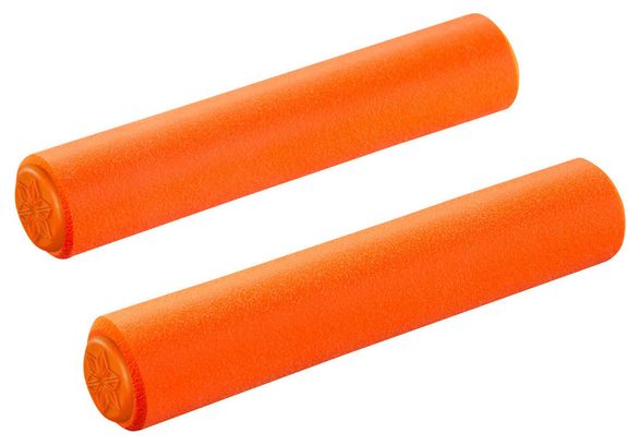 Paire de Grips Supacaz Siliconez Orange Fluo
