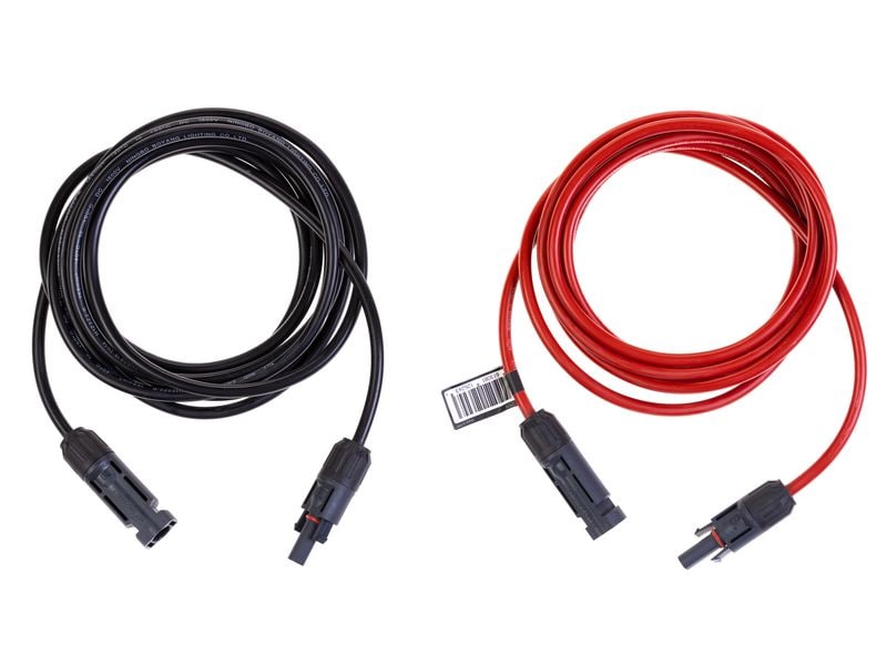 FURBER.power Solarkabel 6 mm² FC4, Set, 3 m Anschlusskabel (MC4-kompatibel) für Solarpanels
