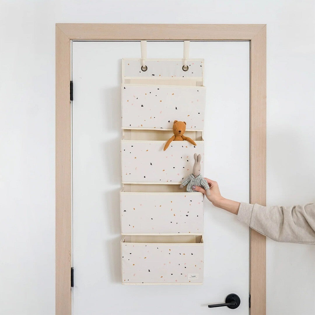 3 sprouts wandorganiser - terrazzo crème