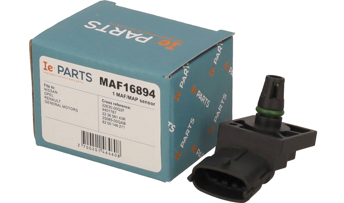 Sensor, sugerørstryk MAF
