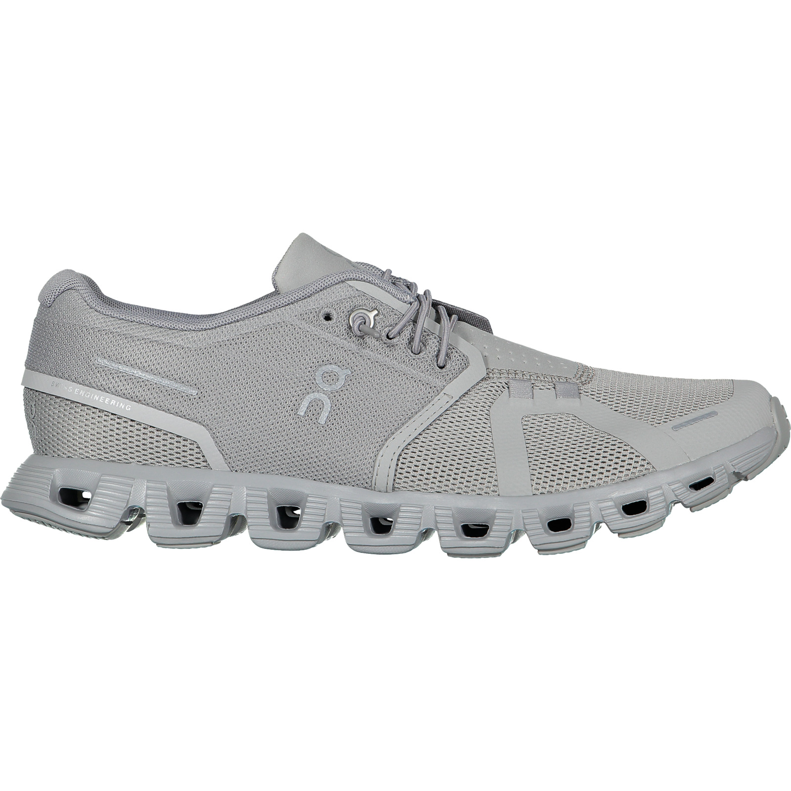 On Herren-Laufschuh Cloud 5 hellgrau, 44.5