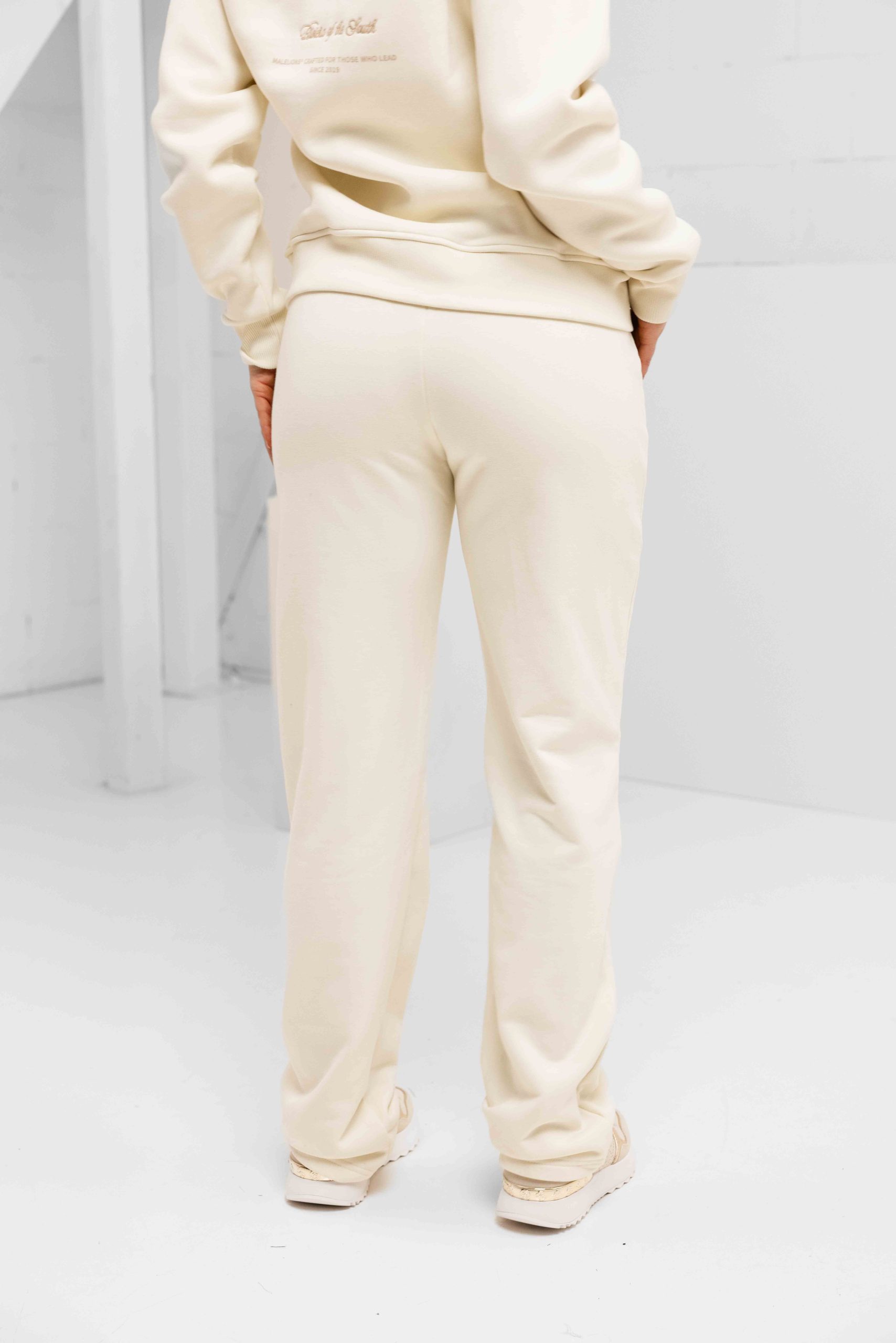 Malelions Italian Summer Trainingspak Dames Beige