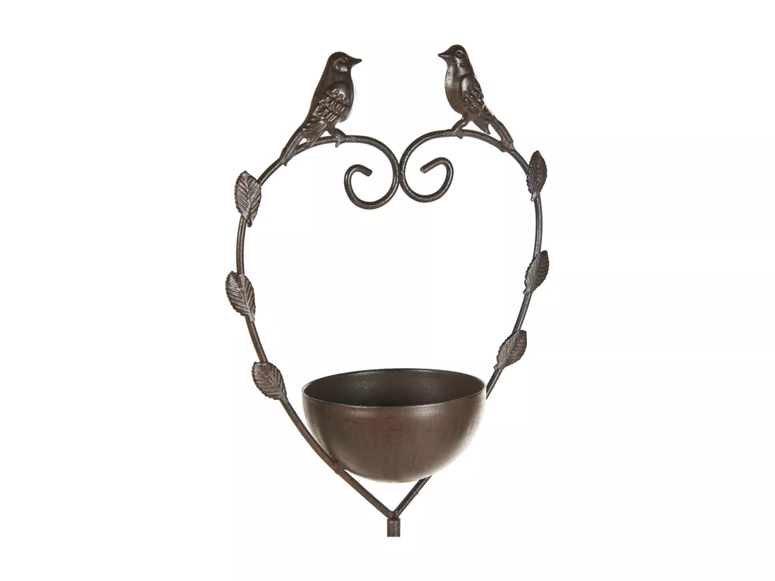 Mangeoir pour oiseaux marron SPARROW