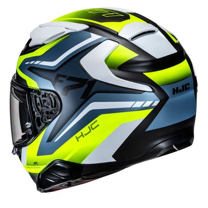 Casque Hjc F71 - FEZ - Bleu / Jaune