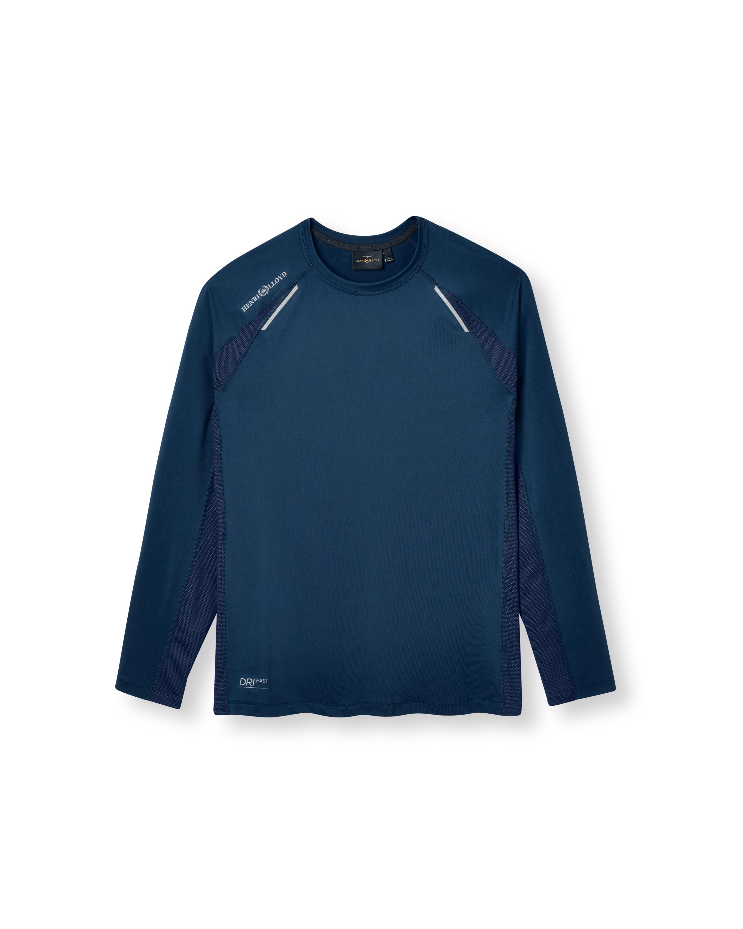 Henri Lloyd Fast Dri LS Tee Navy Blue