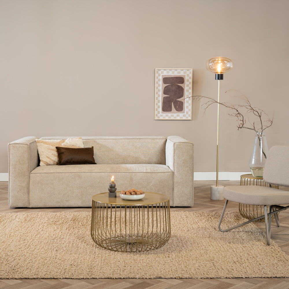 Bronx71 Salontafel Senna goud metaal