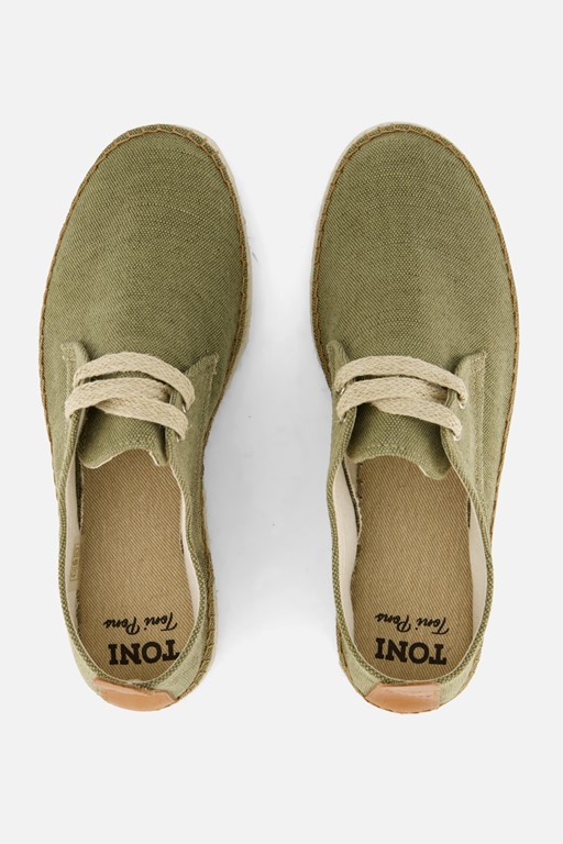 Toni Pons Dixon Espadrilles groen Canvas